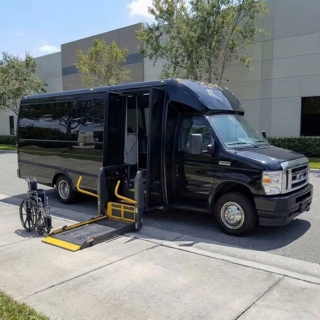 wauwatosa 18 passenger minibus wheelchair lift