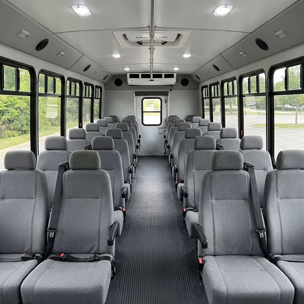 wauwatosa 30 passenger minibus seating
