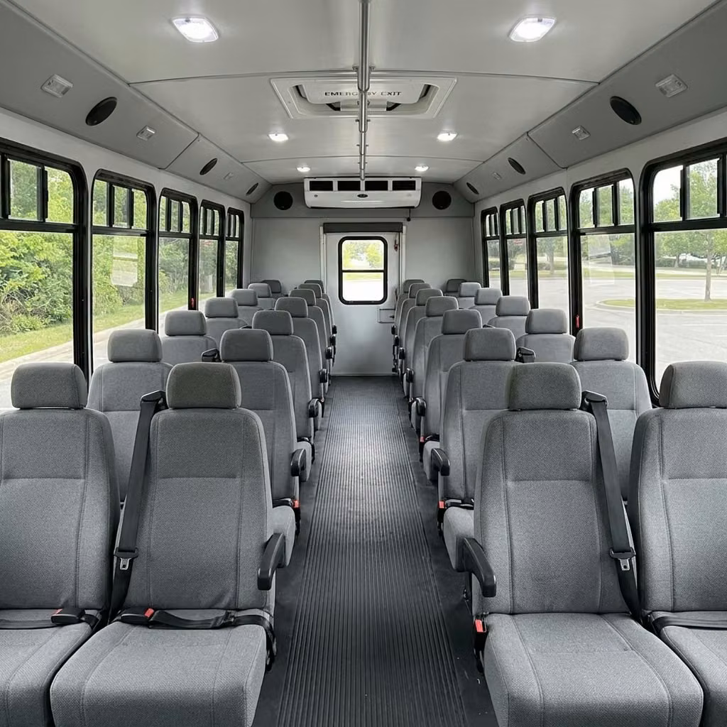 wauwatosa 35 passenger minibus seating