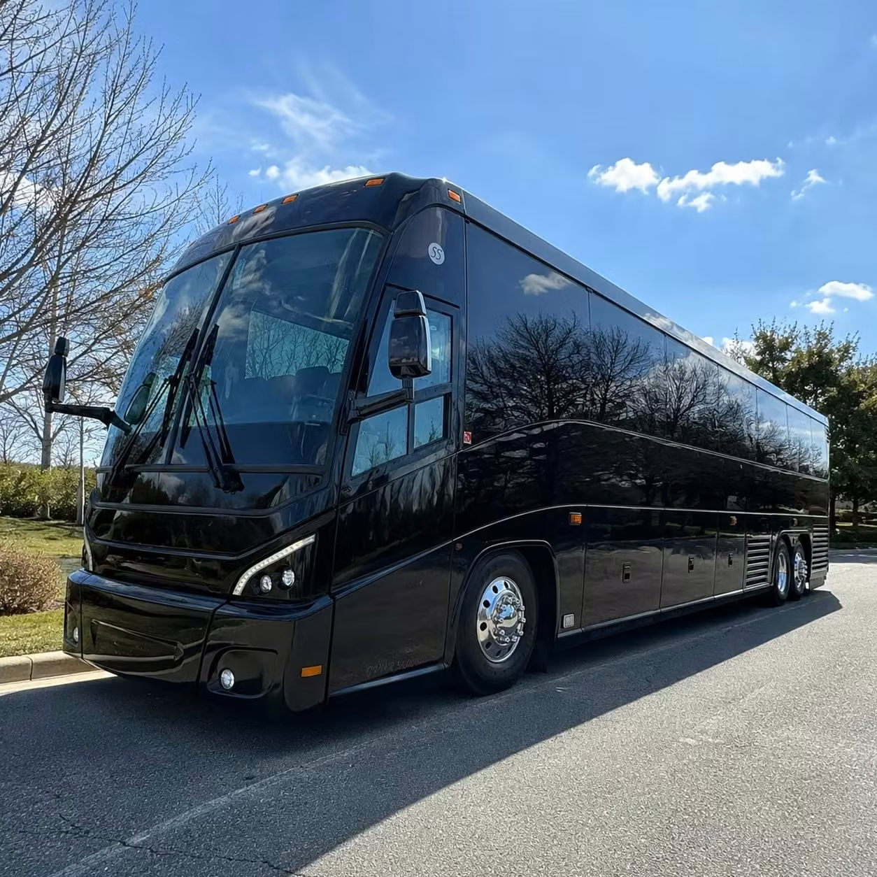 wauwatosa 56 passenger charter bus rental
