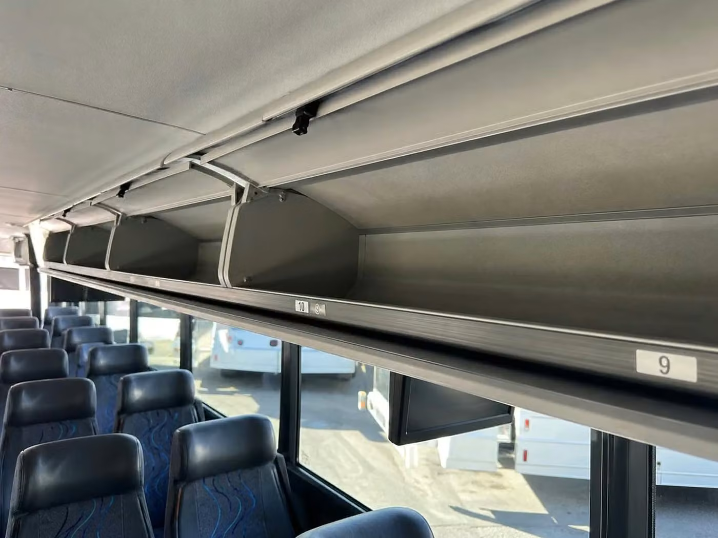 wauwatosa charter bus overhead storage
