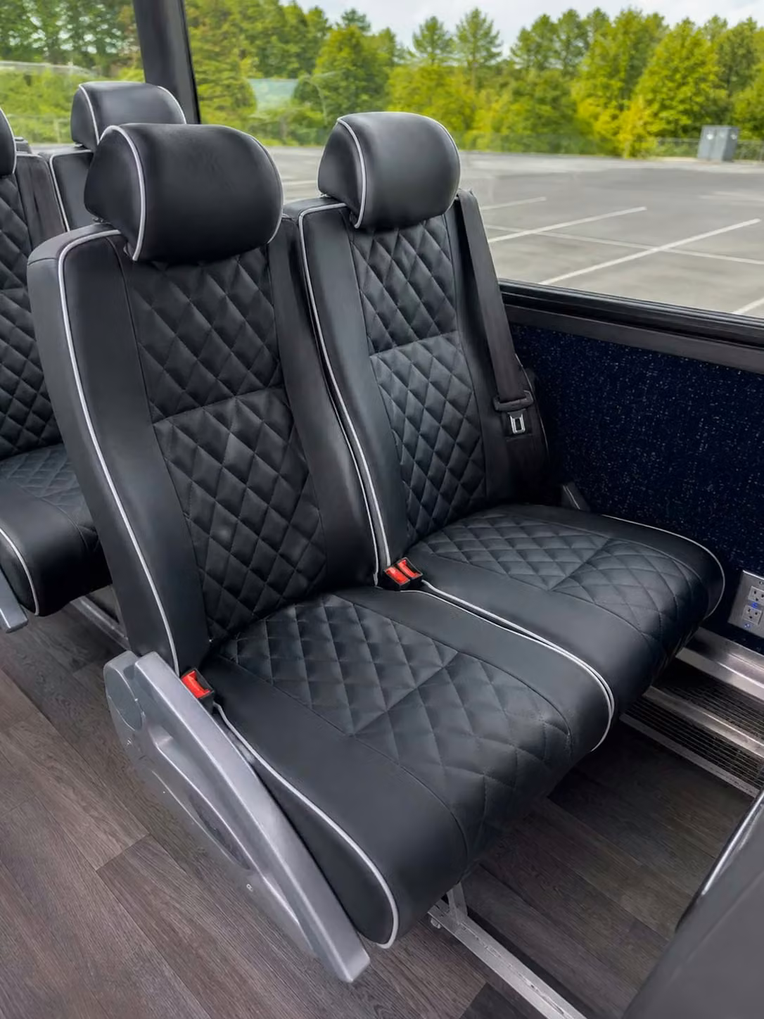 wauwatosa charter bus reclining seats