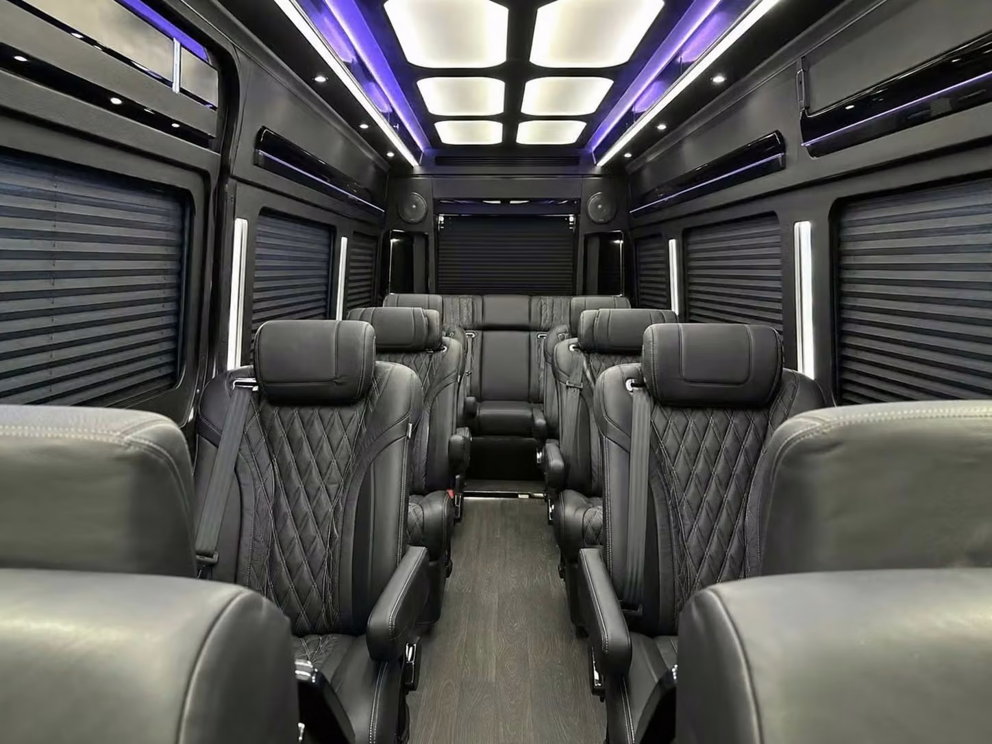 wauwatosa sprinter van rental with driver reclining seats