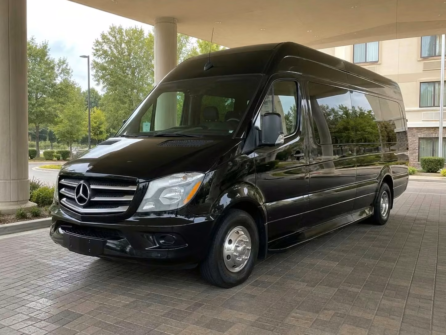 wauwatosa sprinter van rental with driver tinted windows
