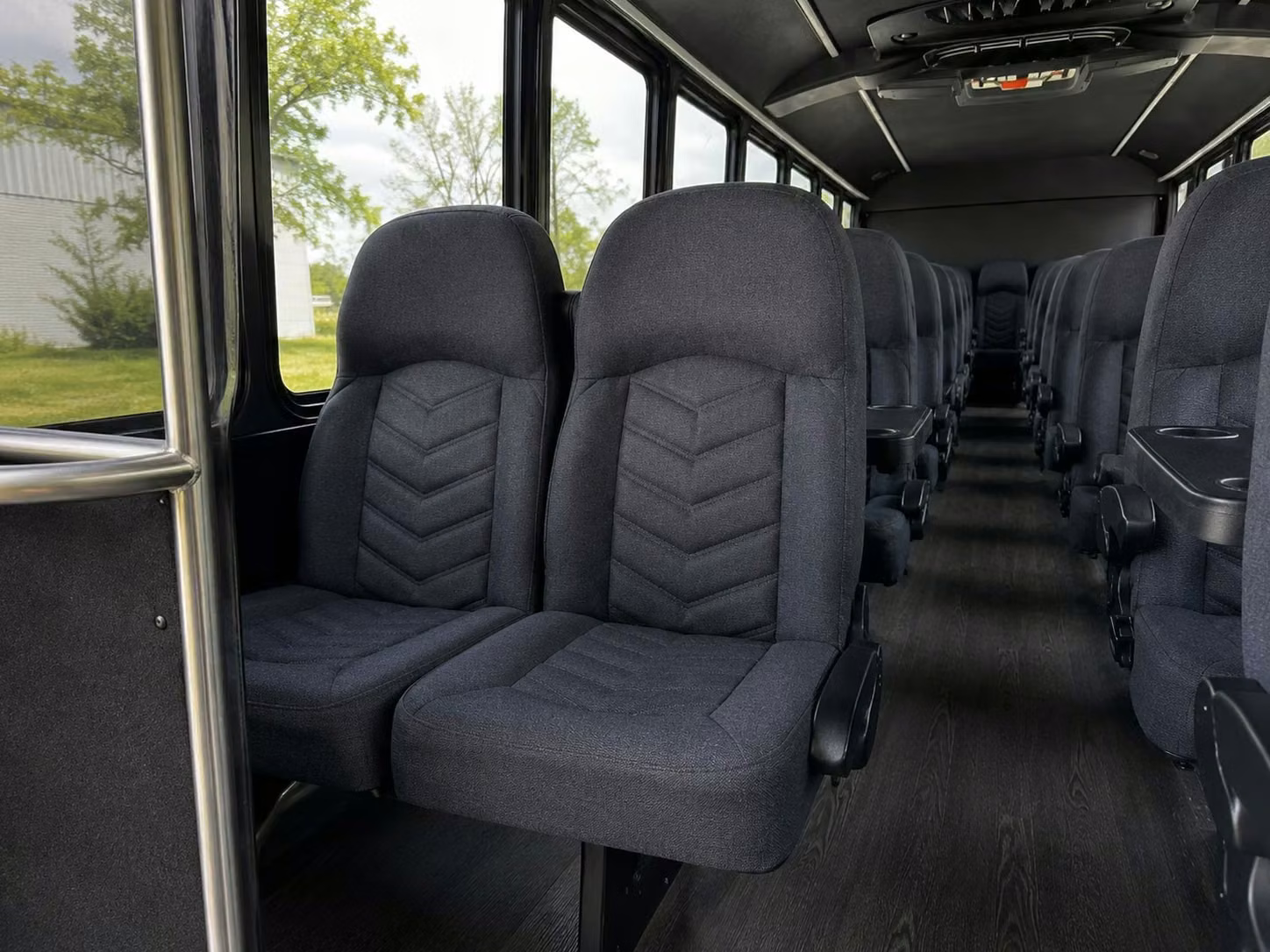 25 passenger minibus interior